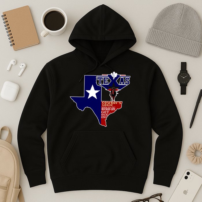 Texas Cowboy Logic Hoodie