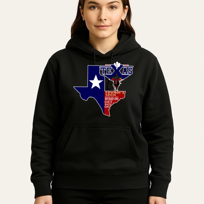 Texas Cowboy Logic Hoodie