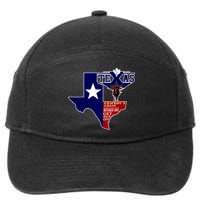 Texas Cowboy Logic 7-Panel Snapback Hat