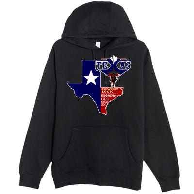 Texas Cowboy Logic Premium Pullover Hoodie