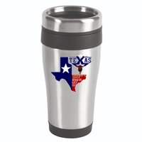 Texas Cowboy Logic 16oz Travel Tumbler
