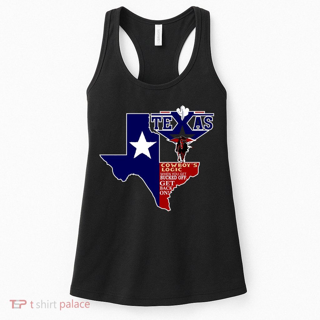 Texas Cowboy Logic Womens Tank Top