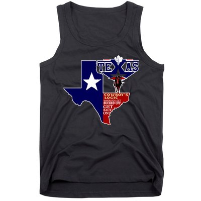 Texas Cowboy Logic Tank Top