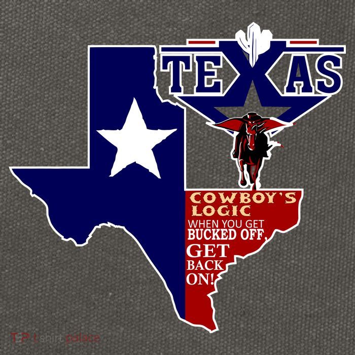 Texas Cowboy Logic Cotton Canvas Backpack