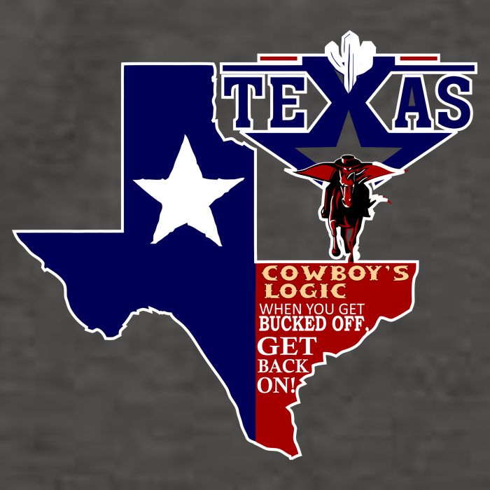 Texas Cowboy Logic Vector Backpack