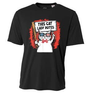 This Cat Lady Votes Cooling Performance Crew T-Shirt