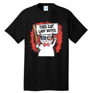 This Cat Lady Votes Tall T-Shirt