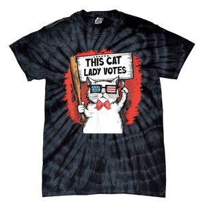 This Cat Lady Votes Tie-Dye T-Shirt