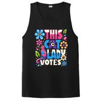 This Cat Lady Votes Ladies Is Voting Kamala PosiCharge Competitor Tank