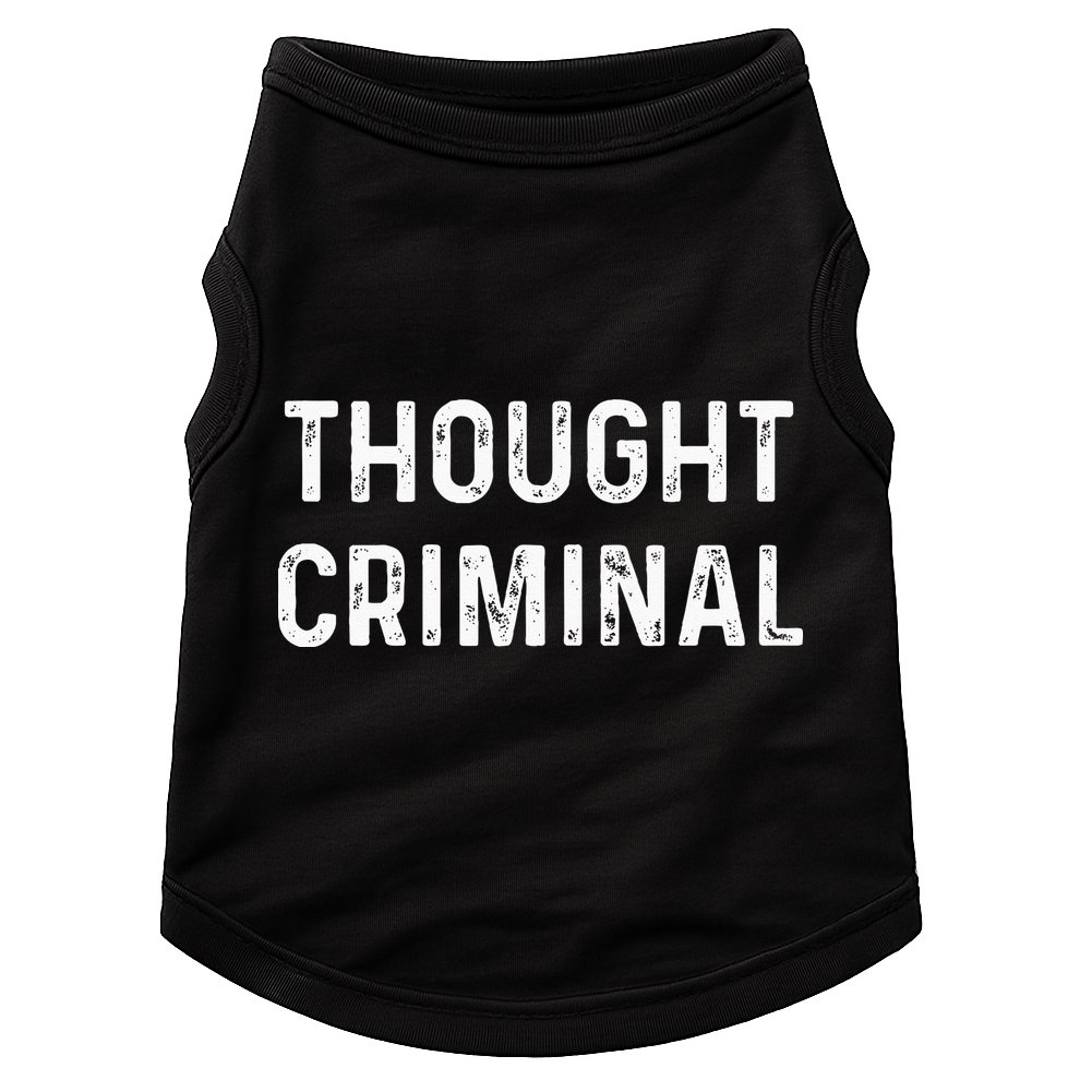 Thought Criminal Libertarian Ancap Conservative Liberty Doggie Tank