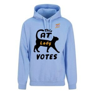 This Cat Lady Votes Unisex Surf Hoodie