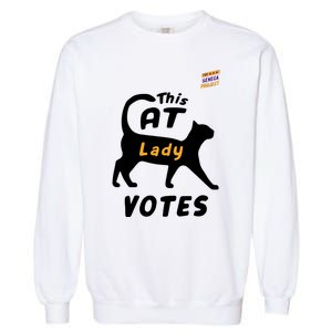 This Cat Lady Votes Garment-Dyed Sweatshirt