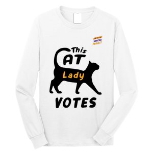 This Cat Lady Votes Long Sleeve Shirt