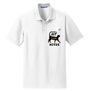 This Cat Lady Votes Dry Zone Grid Polo