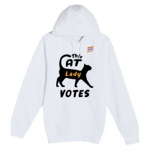 This Cat Lady Votes Premium Pullover Hoodie