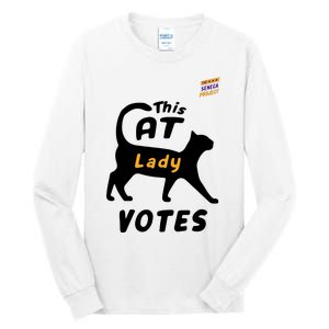 This Cat Lady Votes Tall Long Sleeve T-Shirt