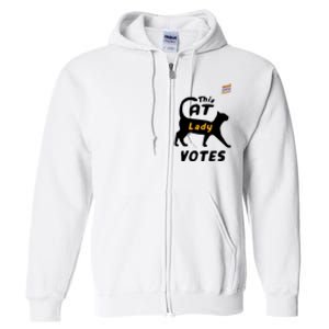 This Cat Lady Votes Full Zip Hoodie