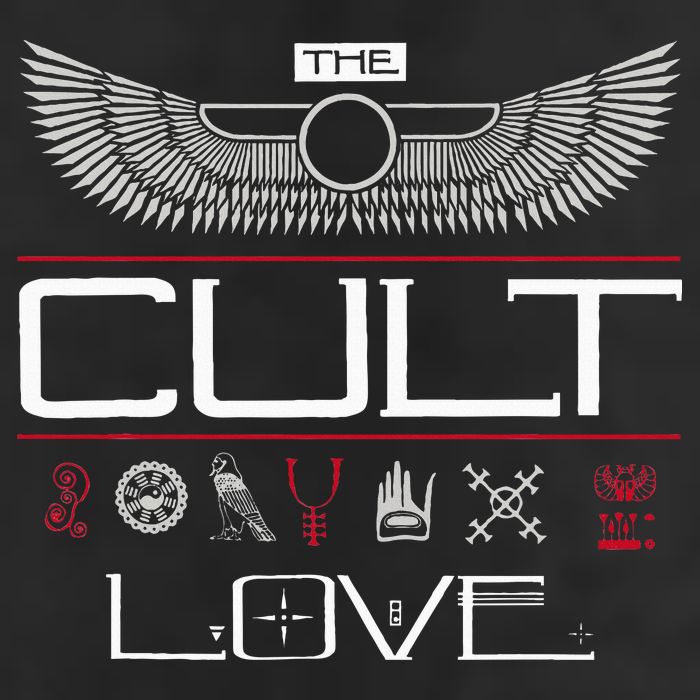 The Cult Love Symbols Adult Drive Performance Visor