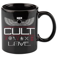 The Cult Love Symbols 11oz C Handle Ceramic Mug