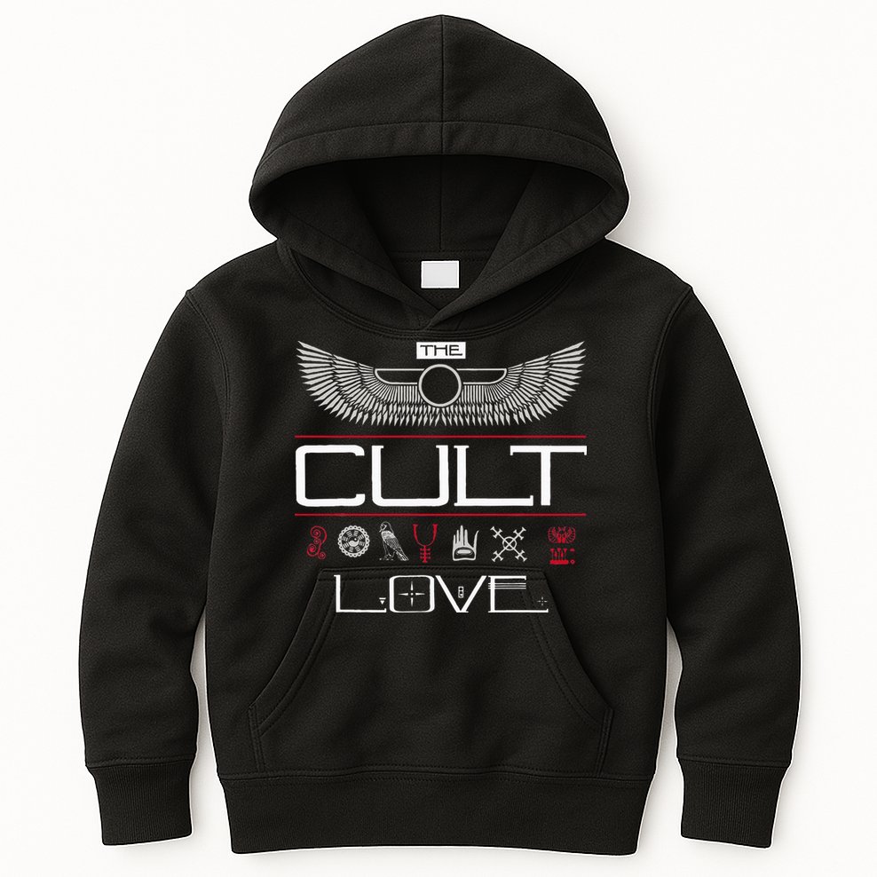 The Cult Love Symbols Kids Hoodie