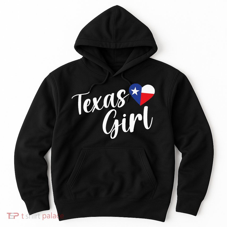 Texas Cute Longhorn Texas Pride Hoodie
