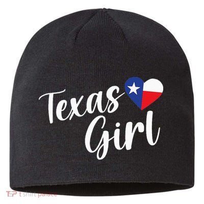 Texas Cute Longhorn Texas Pride Sustainable Beanie