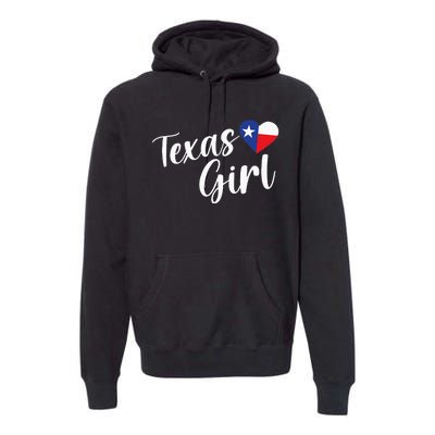 Texas Cute Longhorn Texas Pride Premium Hoodie