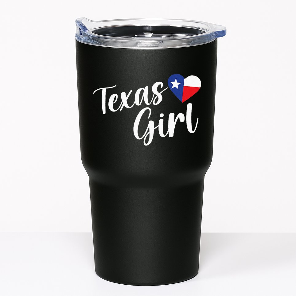 Texas Cute Longhorn Texas Pride Tumbler