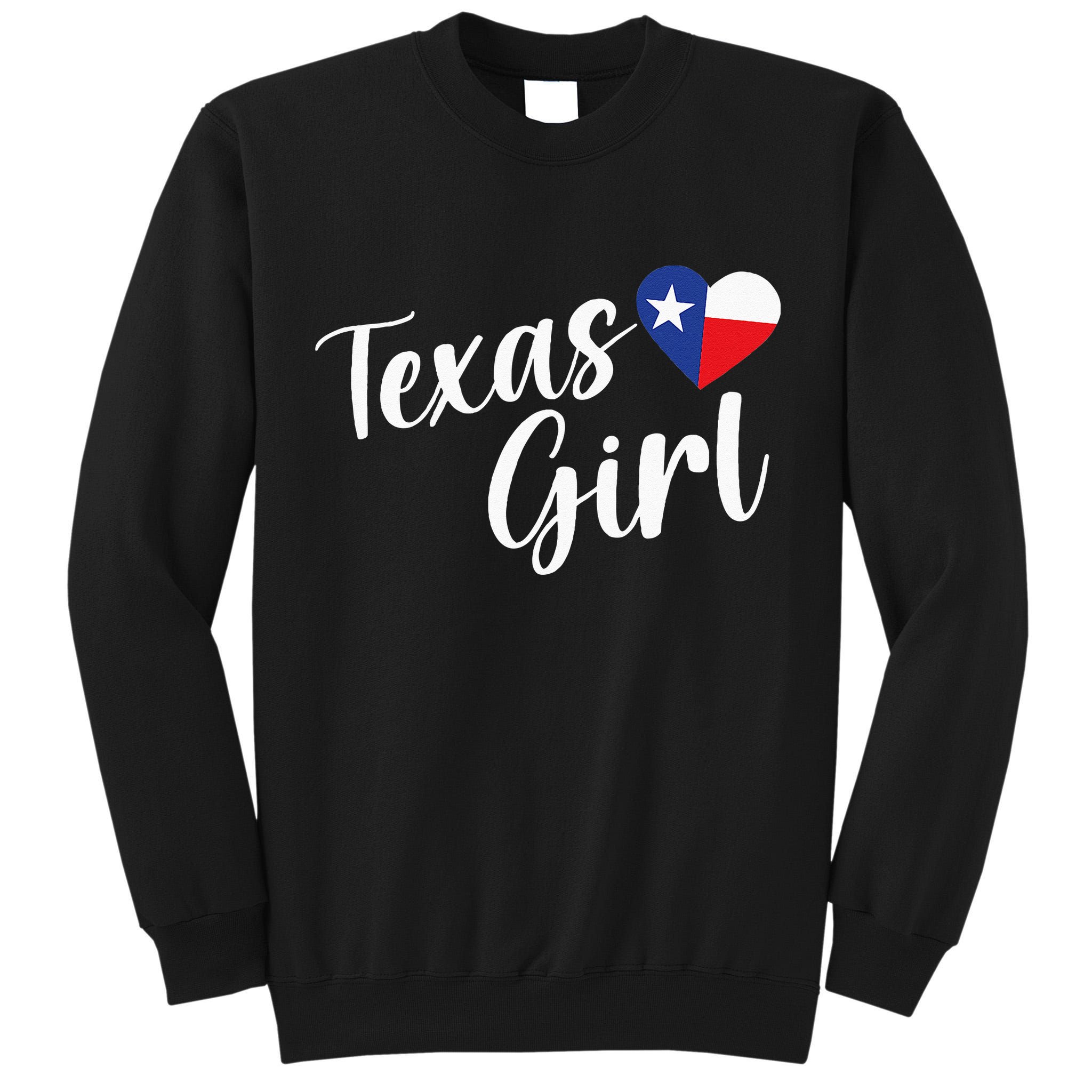 Texas Cute Longhorn Texas Pride Tall Sweatshirt