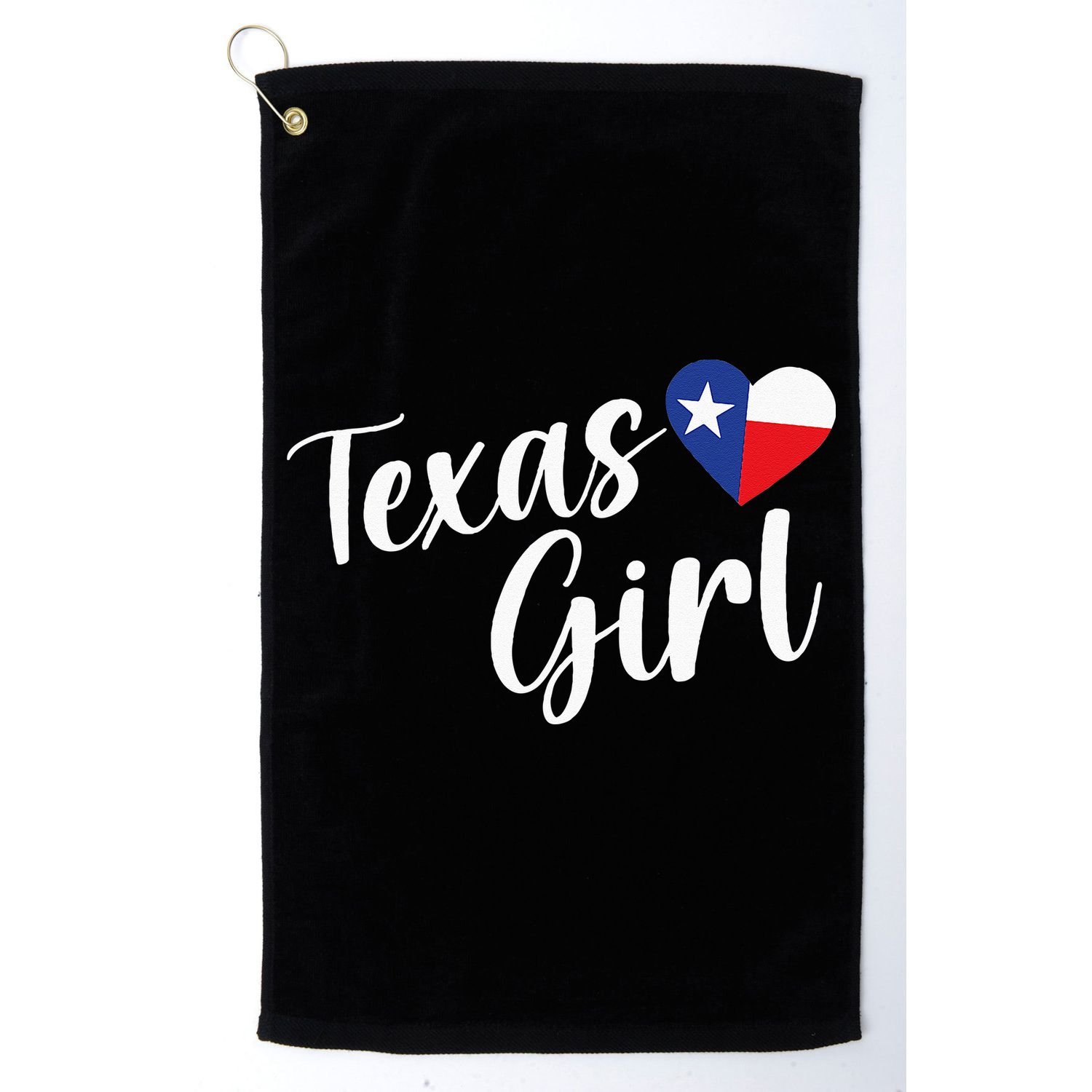 Texas Cute Longhorn Texas Pride Golf Towel