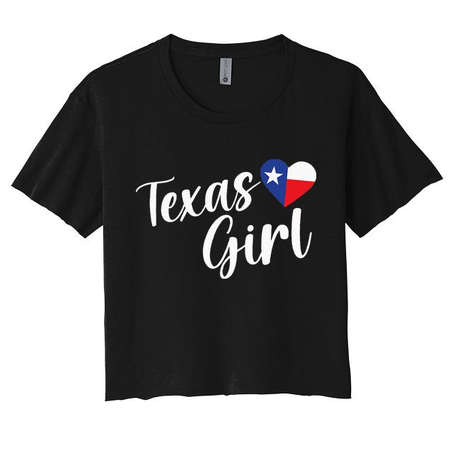 Texas Cute Longhorn Texas Pride Crop Top