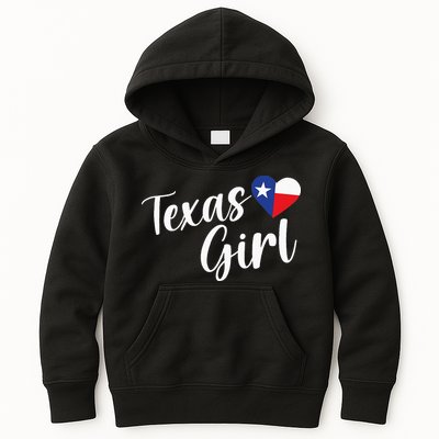 Texas Cute Longhorn Texas Pride Kids Hoodie
