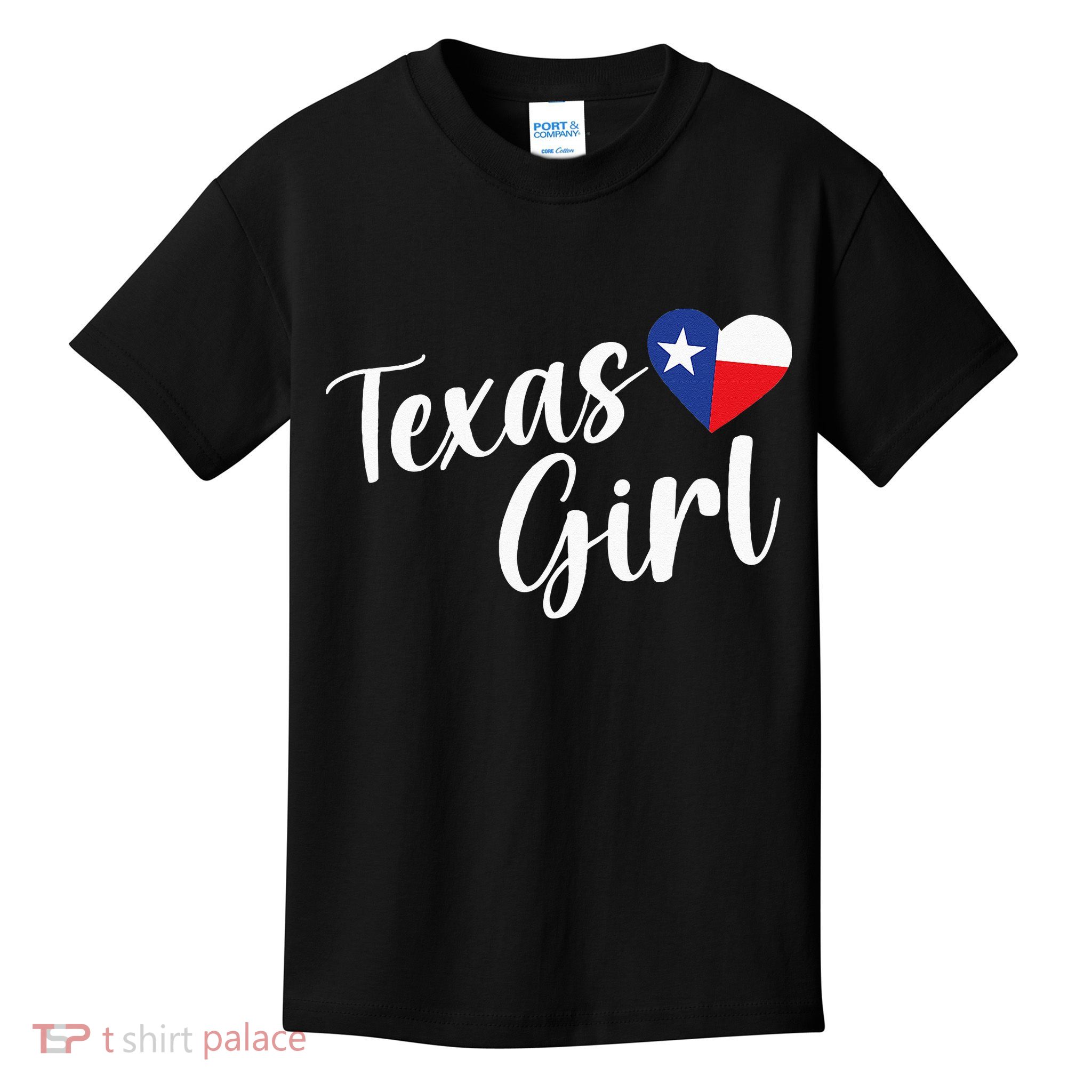 Texas Cute Longhorn Texas Pride Kids T-Shirt