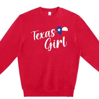 Texas Cute Longhorn Texas Pride Premium Crewneck Sweatshirt