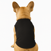 Thin Camo Line United States Army Flag Back Print Doggie Tank