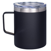 Thin Camo Line United States Army Flag Back Print 12oz Stainless Steel Coffee Mug