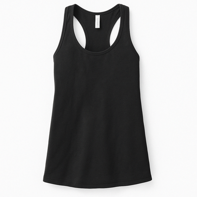 Thin Camo Line United States Army Flag Back Print Womens Tank Top