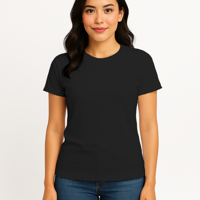 Thin Camo Line United States Army Flag Back Print Womens T-Shirt
