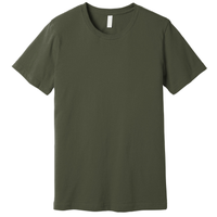 Thin Camo Line United States Army Flag Back Print Premium T-Shirt