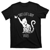 This Cat Lady Votes Ladies Is Voting Kamala T-Shirt