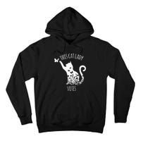 This Cat Lady Votes Ladies Is Voting Kamala Tall Hoodie