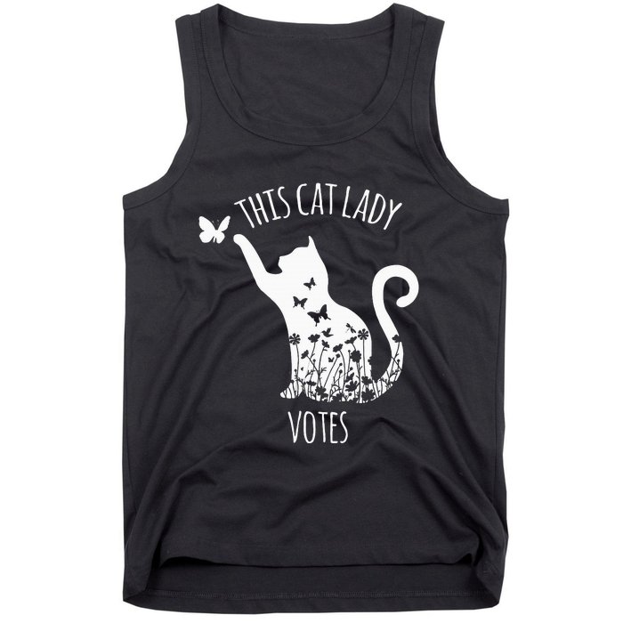 This Cat Lady Votes Ladies Is Voting Kamala Tank Top