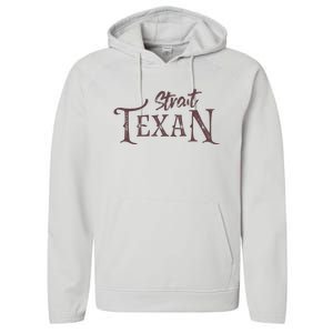 Texas Country Lovers Proud Texan Novelty Performance Fleece Hoodie