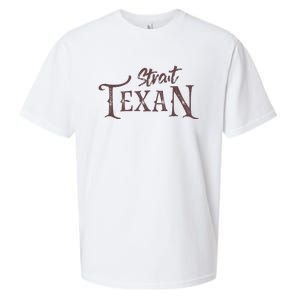 Texas Country Lovers Proud Texan Novelty Sueded Cloud Jersey T-Shirt