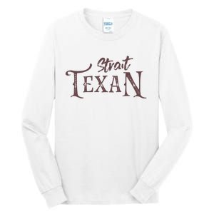 Texas Country Lovers Proud Texan Novelty Tall Long Sleeve T-Shirt