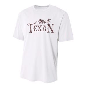 Texas Country Lovers Proud Texan Novelty Performance Sprint T-Shirt