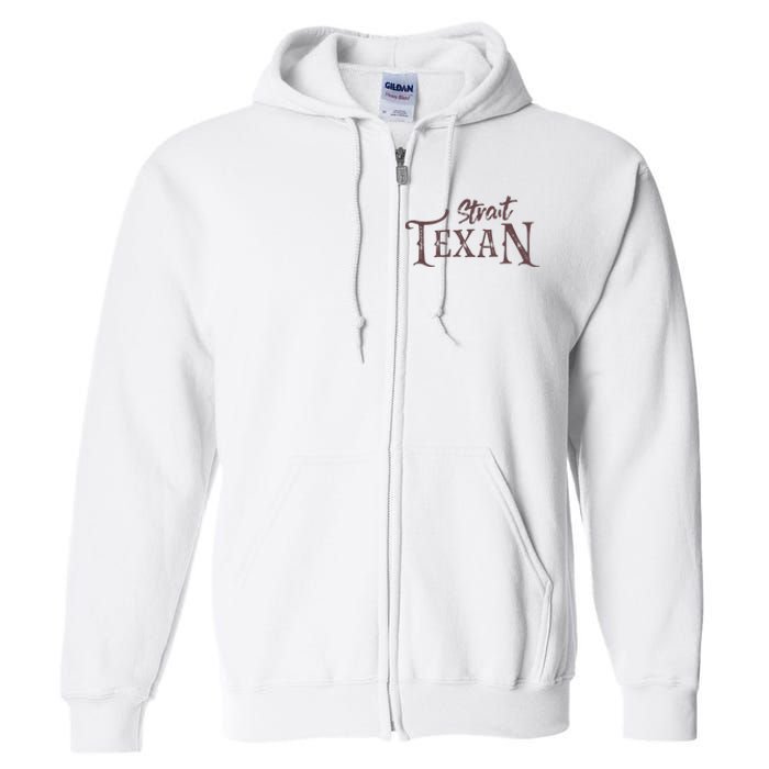 Texas Country Lovers Proud Texan Novelty Full Zip Hoodie