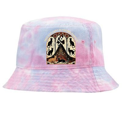 This Cat Lady Is Voting Kamala Tie-Dyed Bucket Hat