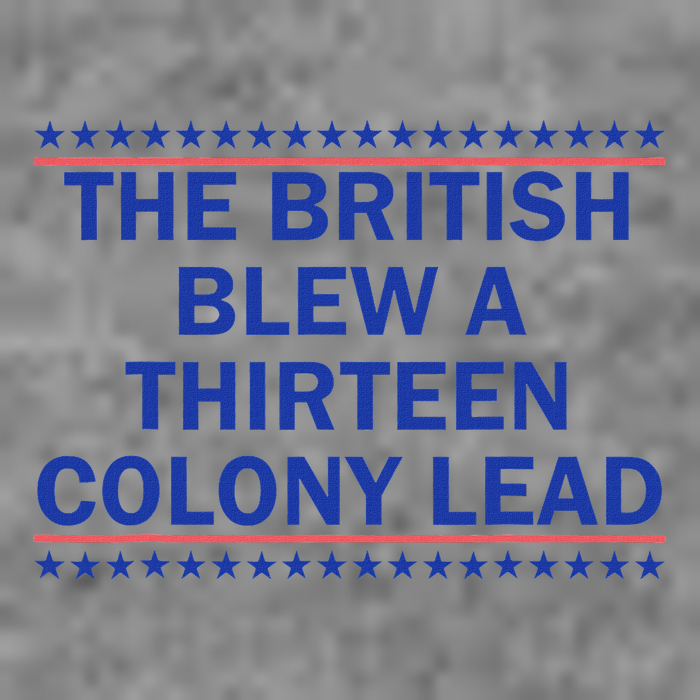 Thirteen Colony Lead Funny 4th Of July Design Tall Sweatshirt