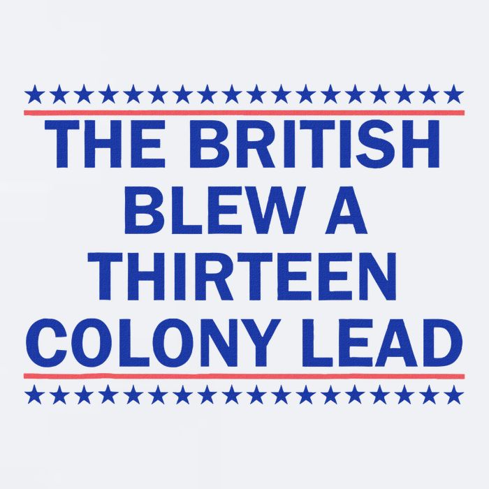 Thirteen Colony Lead Funny 4th Of July Design Sueded Cloud Jersey T-Shirt